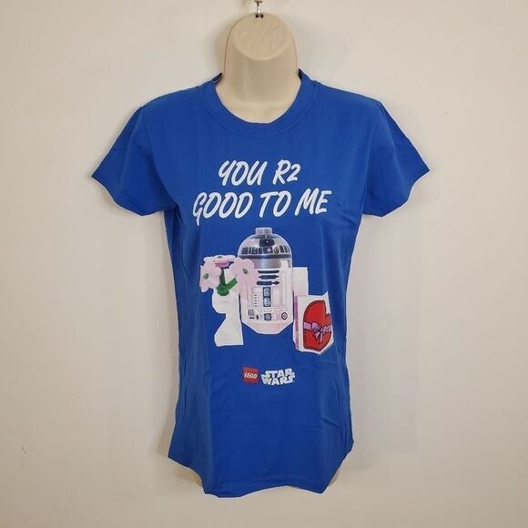 Lego Star Wars R2-D2 You R2 Good To Me Juniors T Shirt - Picture 1 of 7